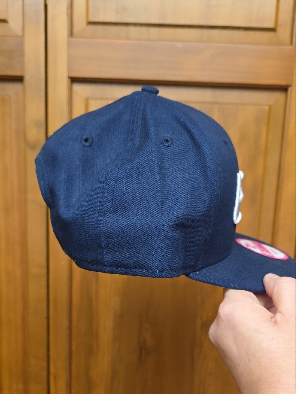 New Era Seattle Seahawks NFL Women’s 9FIFTY Snapback Hat Navy Blue - Picture 3 of 10